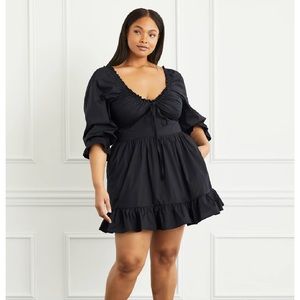 Hill House The Samantha Dress (Black)